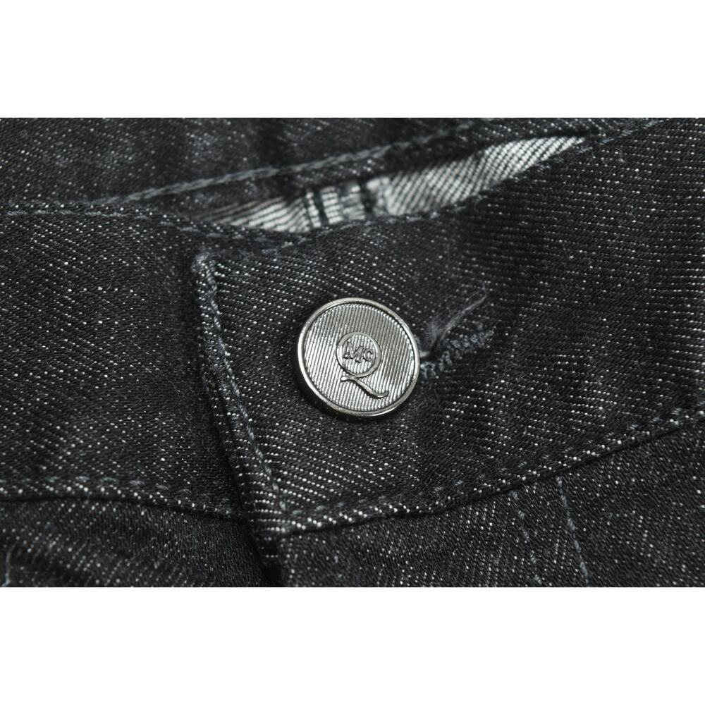 Alexander McQueen Jeans Mens 30x32 Black Skull Embroidered Slim Straight Italy - Picture 6 of 16